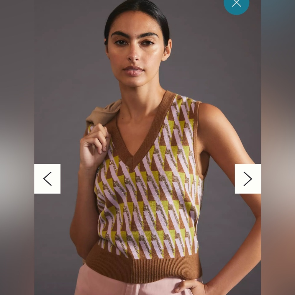 Maeve Anthropologie sweater vest